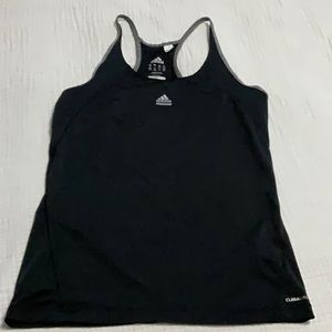 Adidas Black Racerback Top